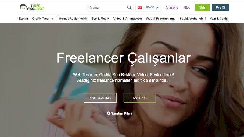 Satılık Freelancer Web Sitesi