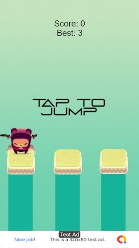 Ninja Jump ( Admob + Android Studio)